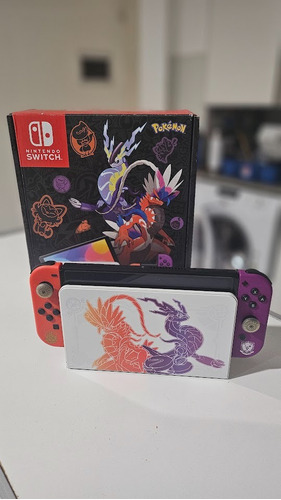 Nintendo Switch Oled 64gb Pókemon Scarlet Violet Edition