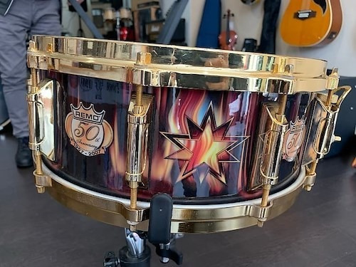 Redoblante Special Edition Remo 50th Anniversary 14x5.5