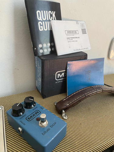 Pedal Mxr Blue Box Fuzz- Permuta Boss Ts9