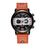 Reloj Hombre Soki Pulso Cuero 