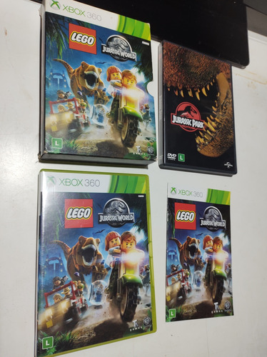 Lego Jurassic World Edição De Colecionador Original Xbox360