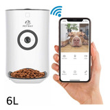 Dispensador Automático Mascotas 6lts Wifi Camara | Petway