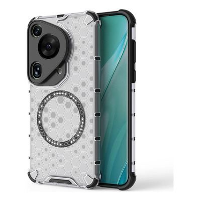 Funda Para Huawei Pura 70 Ultra Case Uso Rudo Transparente