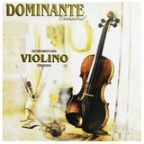 Encordoamento Cordas Para Violino  4x4 Dominante C/ Nf