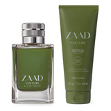 Combo Zaad Venture: Eau De Parfum 95ml + Shower Gel Cabelo E Corpo 200g