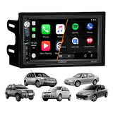 Estereo Para Bora Polo Golf Pantalla Tactil Mirror Gps 2 Din