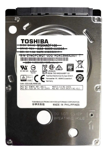 Disco Rigido Interno Para Notebook 500gb Toshiba Seagate