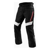 Pantalon Revit Para Moto Horizon 3 H2o Negro Rojo Standart