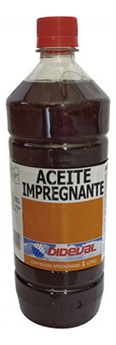 Aceite Linaza Impregnante Para Madera 1 Litro Dideval