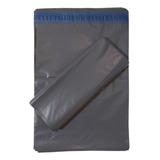 Envelope Cinza Plástico Correio Malote Pac Sedex 12x18 500un