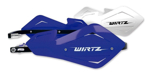 Cubremanos Shock Metal Azul + Repuesto Blanco Wirtz -bmmot