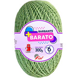 Kit 10 Barbantes 300gr Mais Barato N6 322m Croche E Trico