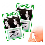 2 Pares Corrector Nasal Respingador Rulav Pequeño 