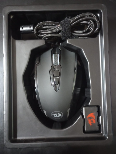 Mouse Gamer Redragon  Impact M908 Rgb Botones Pesas 1 Uso 