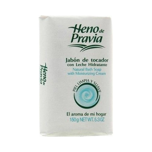 Jabón De Tocador Con Leche Hidratante Heno De Pravia 150g