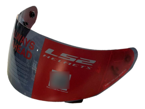 Visor Ls2 Ff 350 351 352 369 384 Espejado O Fume Moto Delta