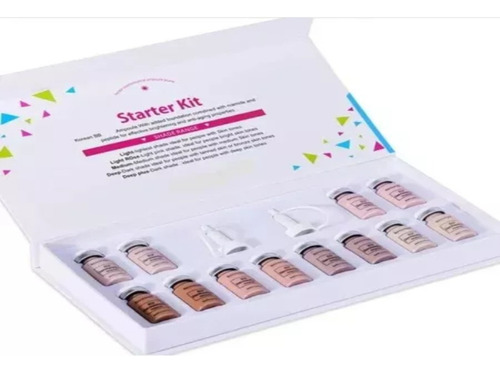 Kit 12 Pigmentos De Inicio Bb Glow Starter Kit Dermapen