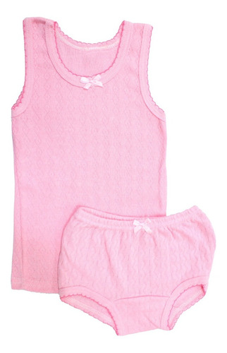 Set Camiseta Y Pantaleta Calzón Niña Juvenil T-14/16 (12pzs)