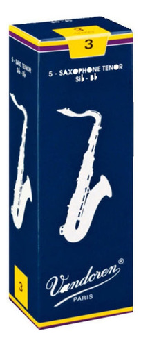 Palheta Tradicional P/sax Tenor Nº 3 Sr223 Vandoren 2226