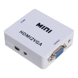 Convertidor Adaptador Hdmi A Vga 1080p Full Hd