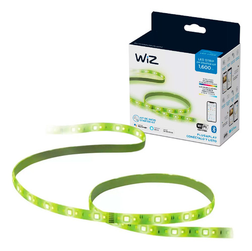 Tira Led Inteligente Base Wiz Rgb 20w 2mts Wi-fi