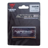 Memória Note Viper Gaming Steel 16gb Patriot Ddr4 3200mhz