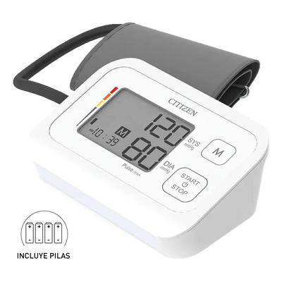 Ténsiometro Automático Brazo Citizen Manga Chu304 Silfab Blanco | Mismo precio en cuotas