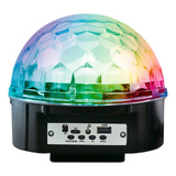 Esfera Bola Luces Led Rgb Audioritmica Conexión Usb Parlante