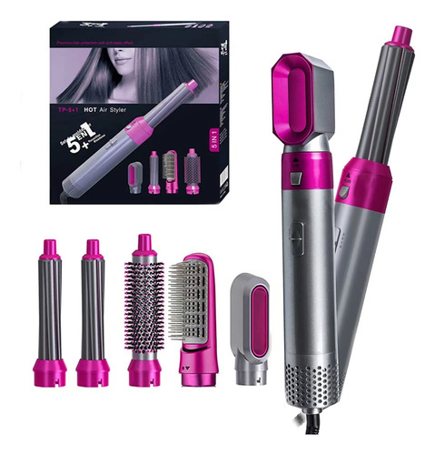 Cepillo Electrico Pelo 5 En 1 Hot Air Styler Multifuncional