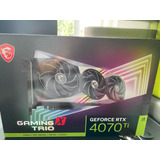 Tarjeta De Video  Geforce Rtx 4070 Ti Gaming X Trio 12g