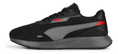 Tenis Puma Runtamed Plus Hombre-negro/gris