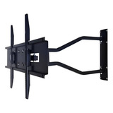 Suporte Articulado Tv 75 Polegadas Gira 180º Samsung Tcl LG Cor Preto