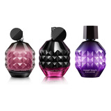 Perfume Sweet Black + Black Intense + Black Exclusive Cyzone