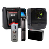 Kit Acesso Idflex Biometria Eletroima 300 Kgf Com Nobreak