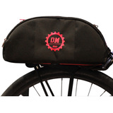 Bolso Trasero Bicicleta Portaequipaje Rigido Oval 3 Bolsillo