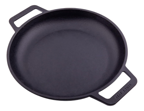 Victoria Cast-iron Round Skillet With Double Loop Handles Ab