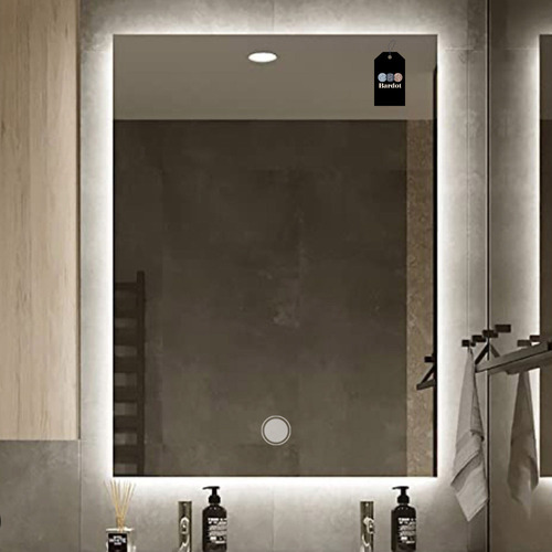 Luz Led Espejo Smart Touch Dimmer Baño Moderno Rectangular