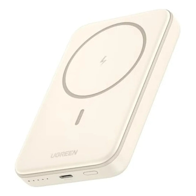 Power Bank Ugreen 10,000mAh Magsafe y USB-C 20W Blanco | Envío gratis
