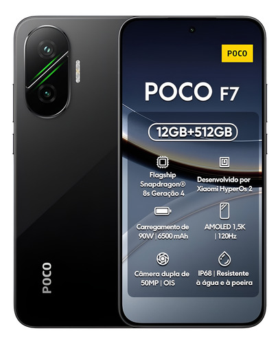 【新品】POCO X7 Pro 8GB/256GB グローバルver Black Poco X7 Pro | MercadoLivre 📦