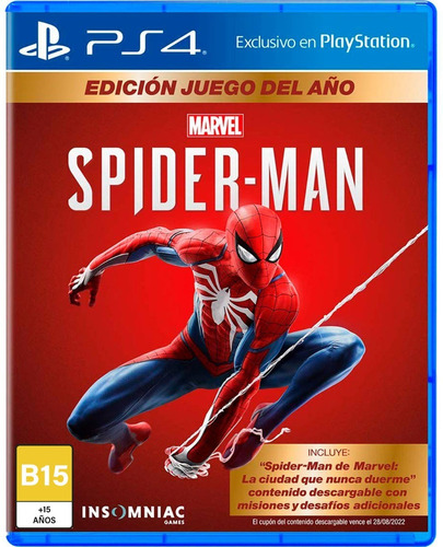 ..:: Spiderman Para Ps4 Play Station 4 ::.. En Gamewow