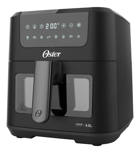 Fritadeira Digital Clear 4,6l Oster Ofrt970 Preto 110v