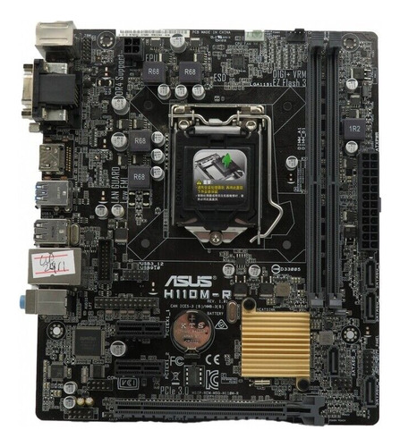 Tarjeta Madre Asus H110m-r Intel 6th/7th Gen Lga1151 Ddr4 