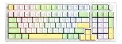 Teclado Inalámbrico Ajazz Ak992 Gasket Tri-mode Rgb