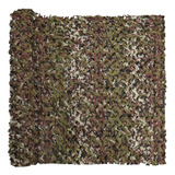 Media Sombra Red De Camuflaje 3 X 6 Metros - Camo Italiano