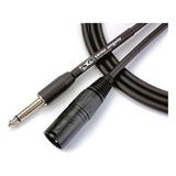 Cabo Santo Angelo Ninja Microfone 0,20mm P10 Xlr M 6 Metros