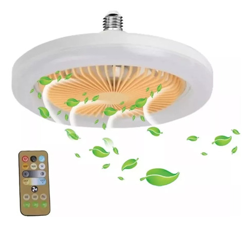 Ventilador De Techo Con Lampara Led Con Control Remoto 3 Mod