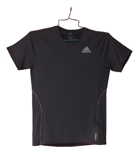 Remera Negra Deportiva, Remera adidas Talle S, Remera Hombre