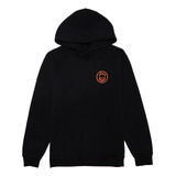 Buzo Canguro Spitfire Hoodie Negro Classic Swirl Original 