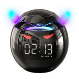 Reloj Despertador Enchufable Mini Bluetooth Estéreo