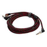 90 ° 3,5mm Macho A 2 Rca Y Cable Estéreo Y 3 Metros